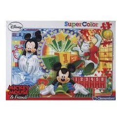 Puslespil M/Micky Mouse 15brikker